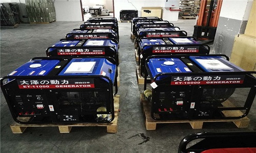 發(fā)往河南10套10kw汽油發(fā)電機(jī)