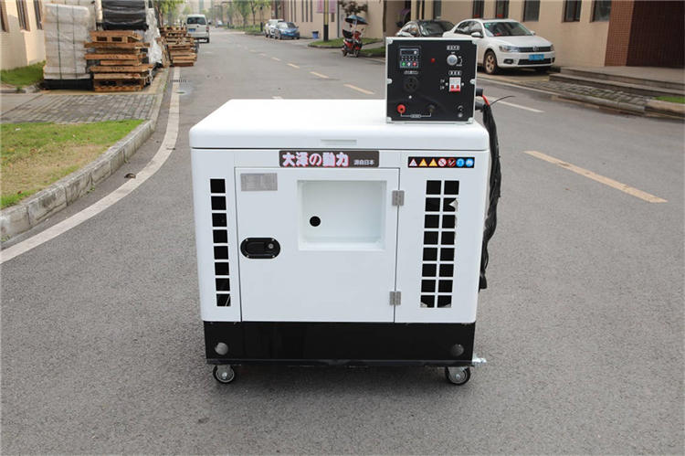 澤動力10kw柴油發(fā)電機加變頻器起作用