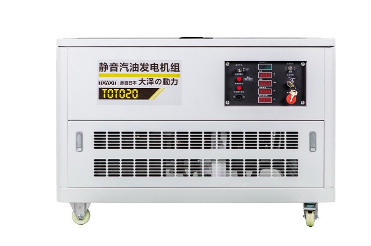 大澤動(dòng)力20kw汽油發(fā)電機(jī)二次消聲