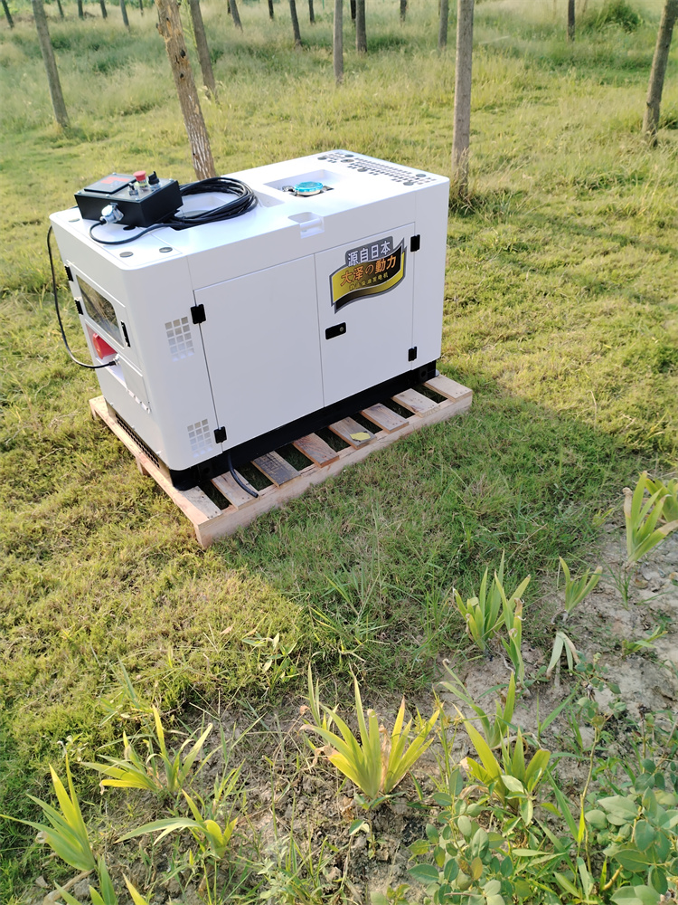 山東菏澤李總的15kw發(fā)電機貨已收到