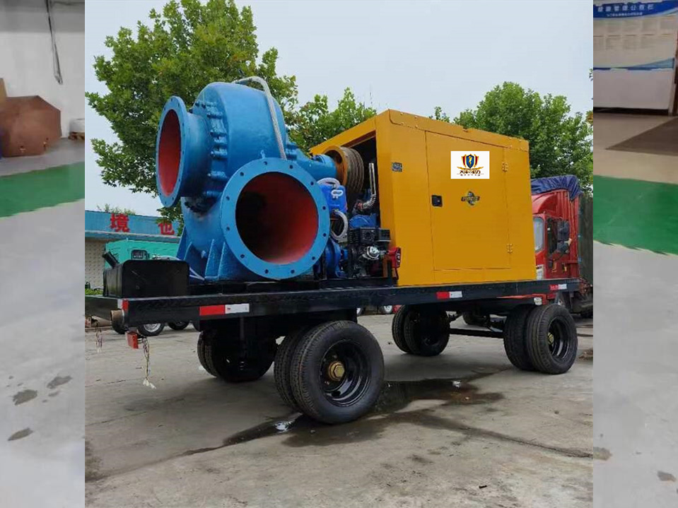 排澇3000立方柴油機(jī)水泵車